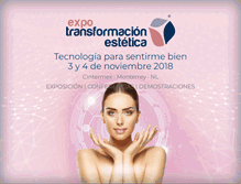 Tablet Screenshot of expotransformacionestetica.com